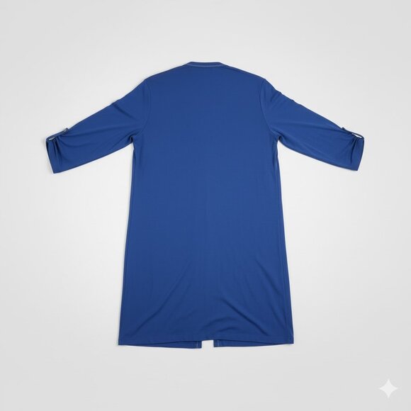 EUC Soft Surroundings Mykonos Tank & Royal Blue Metallic Duster Cardigan Set L - Picture 9 of 16